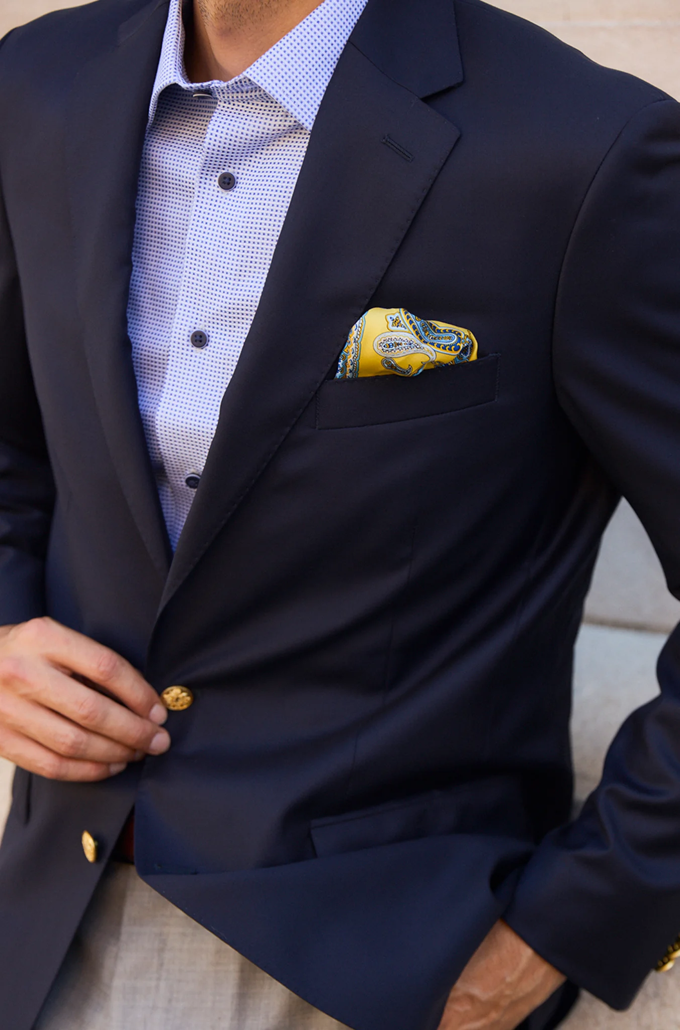 Audubon Classic Navy Blazer - Image 5