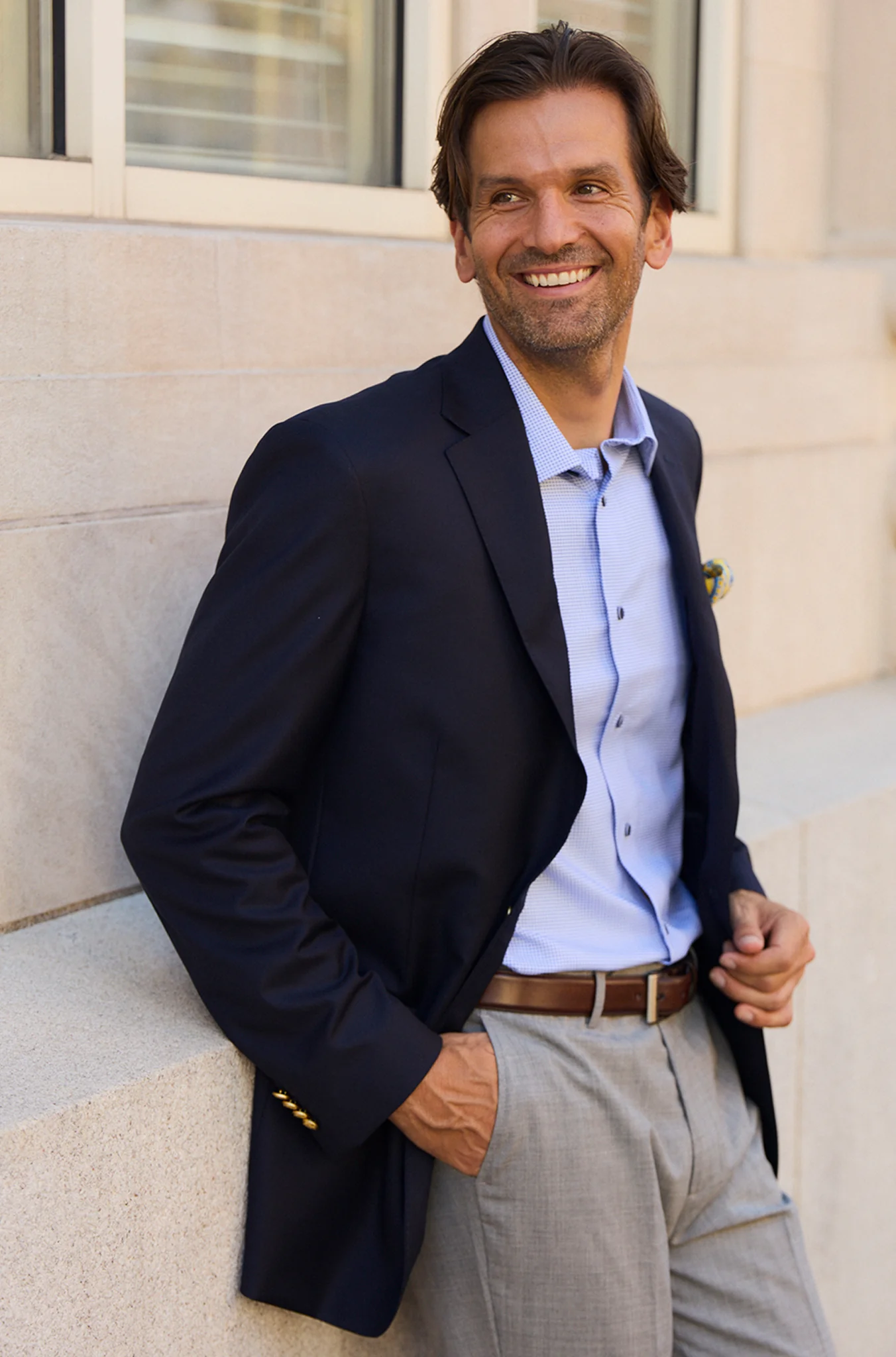 Audubon Classic Navy Blazer - Image 6