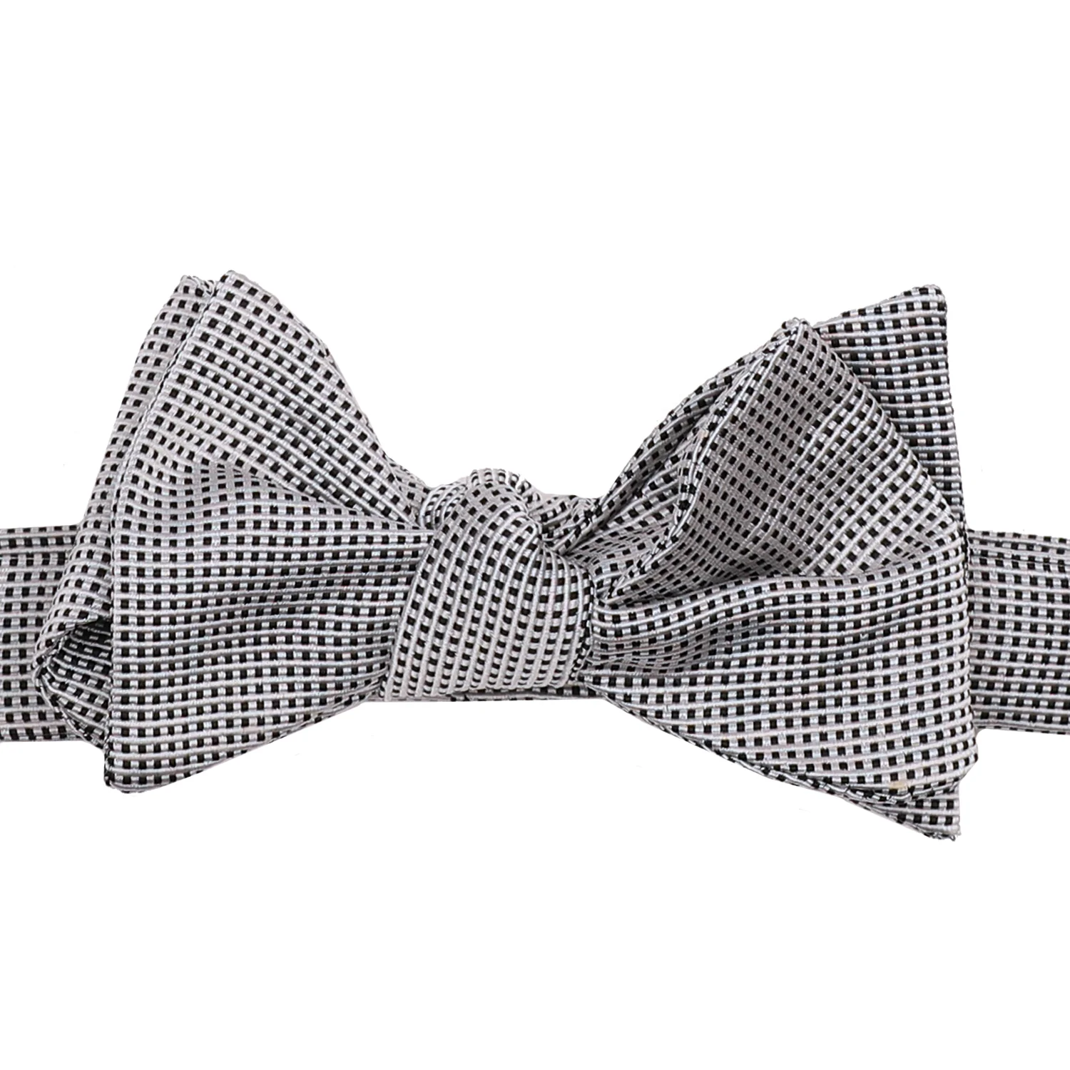 Black Micro-Dot Bowtie - Image 2