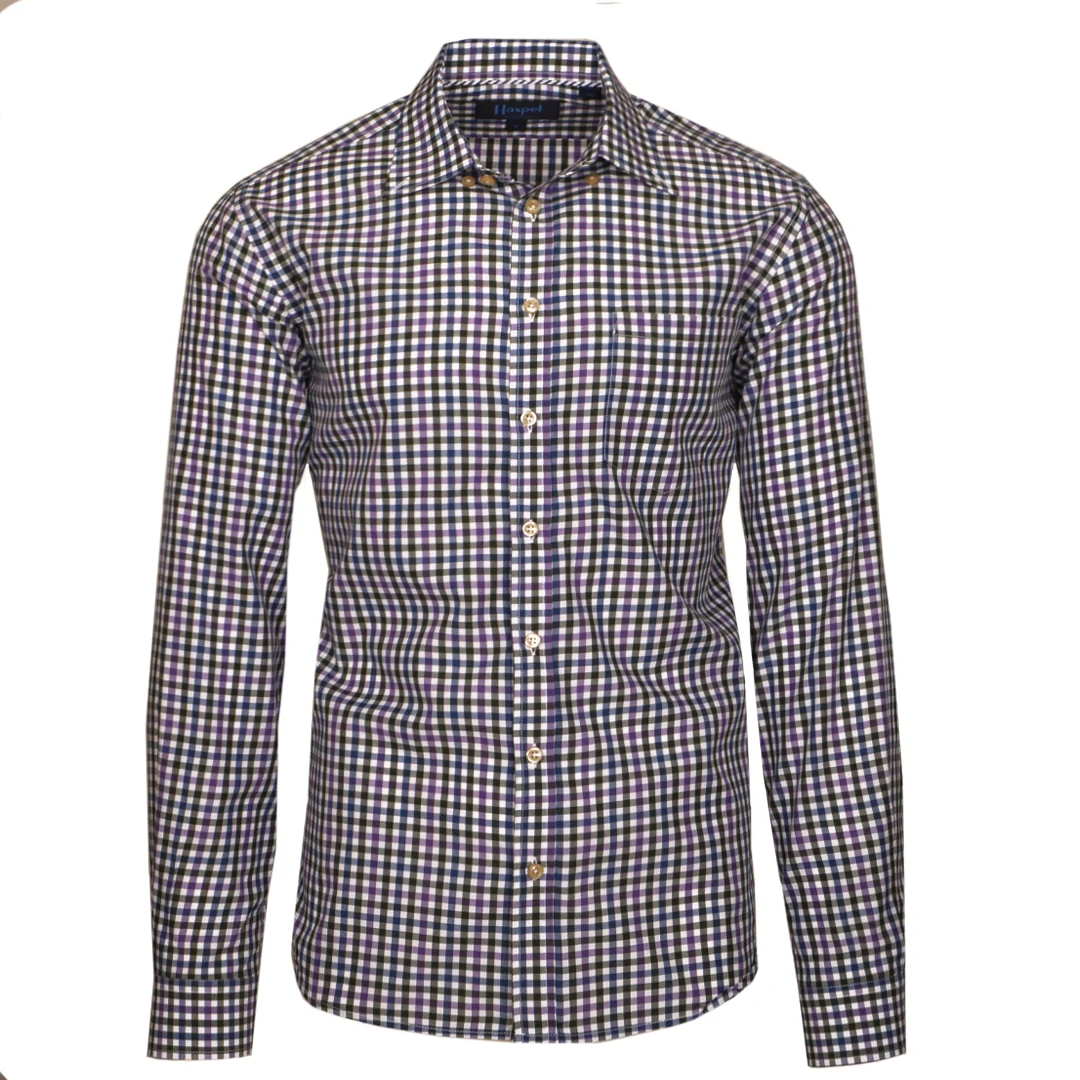 Franklin Purple, Olive & Blue Wardrobe Check - Image 5