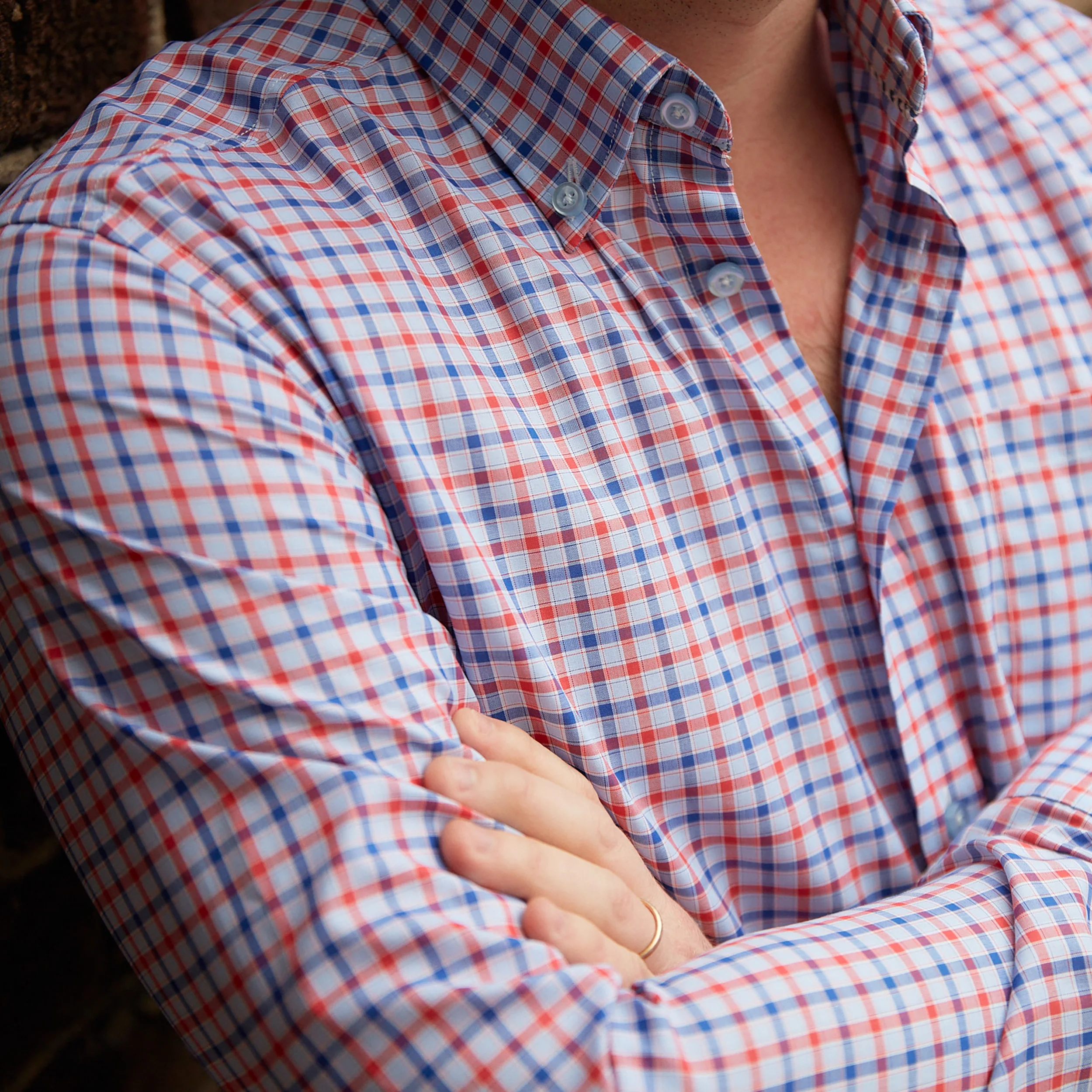 Franklin Red & Blue Check - Image 2