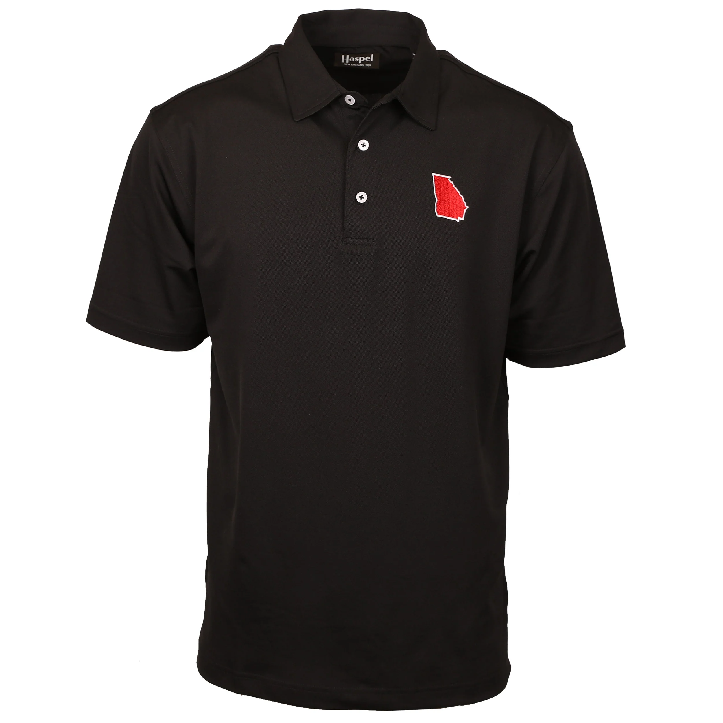Georgia Black Driway™ Performance Polo