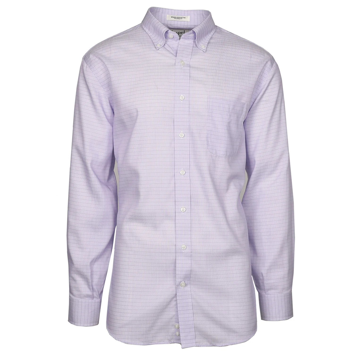Howard Lavender Grid Dress Shirt - Image 2