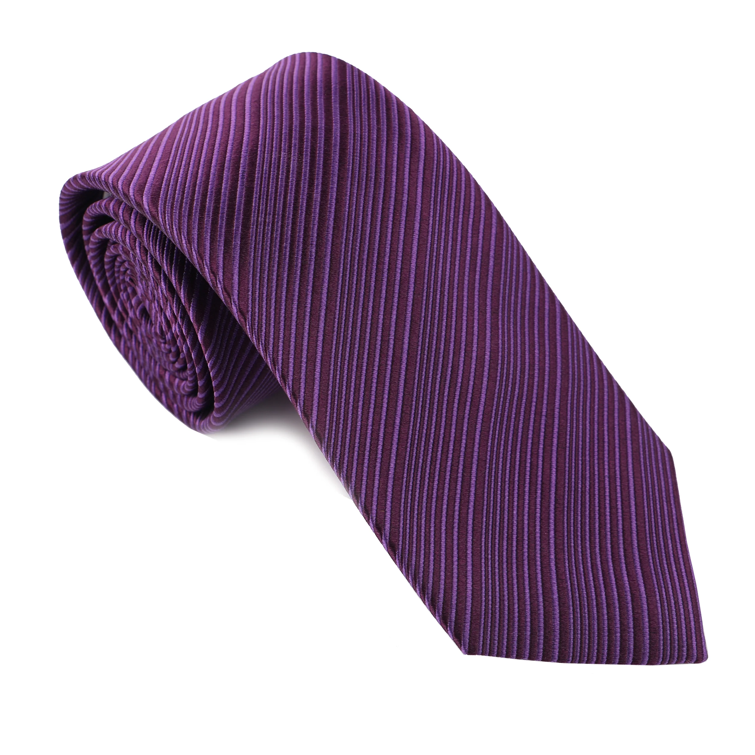 Royal Purple Diagonal Tie